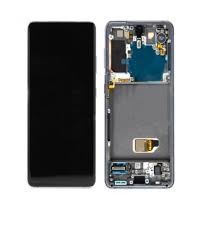Дисплей для Samsung S21 (G991F / G991B) в сборе с рамкой (черный/серый) 100 Or - уточнять по наличию 