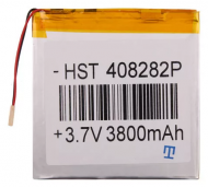Универсальный аккумулятор 408282p 3,7v Li-Pol 3800 mAh (4*82*82 mm)