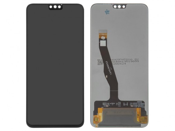 Дисплей для Huawei Honor 8X / 9x lite в сборе с тачскрином Черный - Премиум