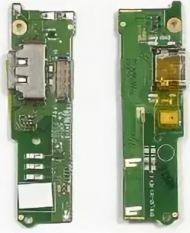 Шлейф LG H930DS (V30+) на системный разъем/микрофон