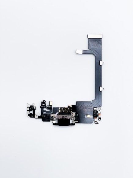 Шлейф для iPhone 11 Pro на системный разъем Черный (под пайку) 