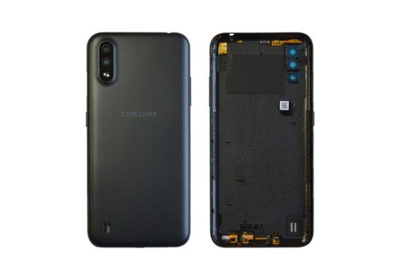 Задняя крышка для Samsung A015F (A01) Черный