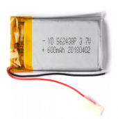 Универсальный аккумулятор 562438p 3,7v Li-Pol 600 mAh (56*24*38 mm)