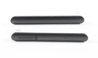Набор заглушек (USB+MicroSD) Sony D5803 (Z3 Compact) Черный