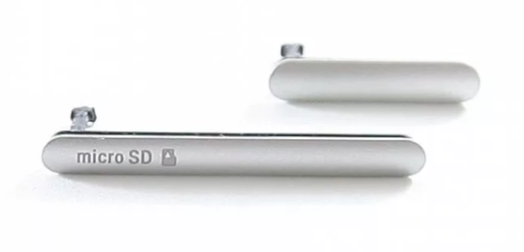 Набор заглушек (USB+MicroSD) Sony D6603 (Z3) Белый