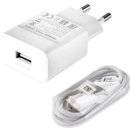 Сетевое зарядное устройство 2A, СЗУ+USB кабель MicroUSB 5G Epoch (белый)