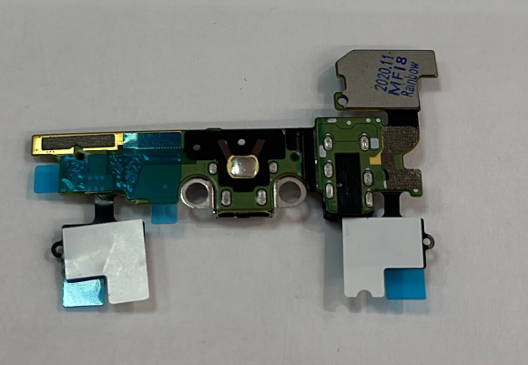 Шлейф Samsung A300F плата системный разъем/разъем гарнитуры/микрофон