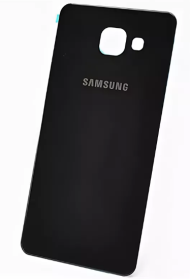 Задняя крышка для Samsung A510F (A5 2016) Черный - Премиум
