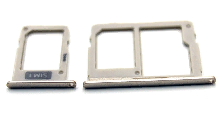 Контейнер SIM+MicroSD Samsung A300F/A500F/A700FD (комплект 2 шт.) Золото