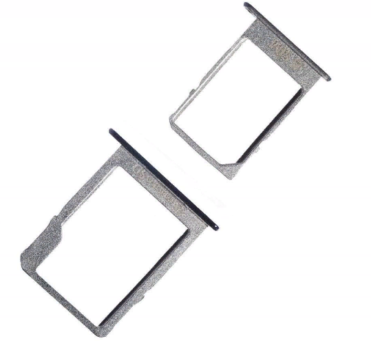 Контейнер SIM+MicroSD Samsung A300F/A500F/A700FD (комплект 2 шт.) Черный