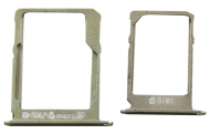 Контейнер SIM+MicroSD Samsung J530F/J730F (комплект 2 шт.) Золото