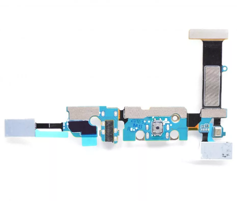 Шлейф Samsung N920C плата системный разъем/разъем гарнитуры/микрофон/HOME