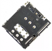 Коннектор SIM Lenovo A8-50 (A5500)/Highscreen Zera F (rev.S)