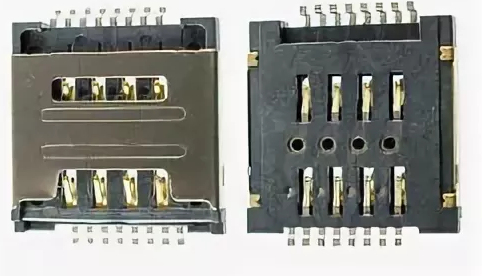 Коннектор SIM Lenovo S660/A690/S850