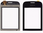 Тачскрин Nokia 202/203 Черный - Оригинал