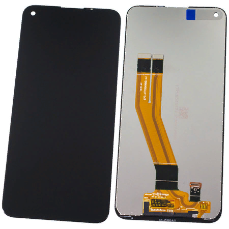 Дисплей для Samsung A115F (A11) в сборе с тачскрином Черный - Оригинал