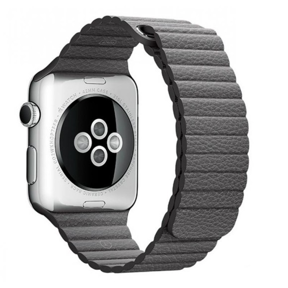 Apple Watch кожаный браслет для корпуса 38/40 мм цвет в ассортименте