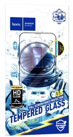 Защитное стекло Hoco G8 для iPhone 13 Pro Max Черное