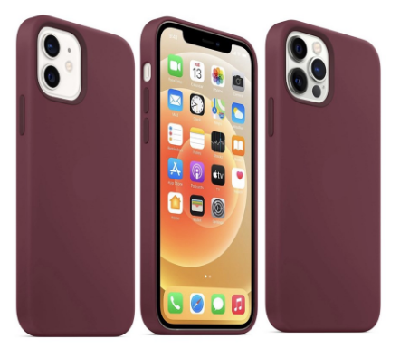  Чехол для Iphone 12/12 Pro "Silicone Case" цвет в ассортименте