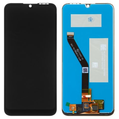 Дисплей для Huawei Honor 8A/8A Pro/Y6 2019/Y6s в сборе с тачскрином Черный - Премиум