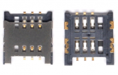 Коннектор SIM LG E405/P880/A230/D170/P920/P970/K200DS