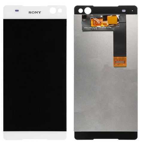 Дисплей Sony E5533/E5563 (C5 Ultra Dual) в сборе с тачскрином Белый
