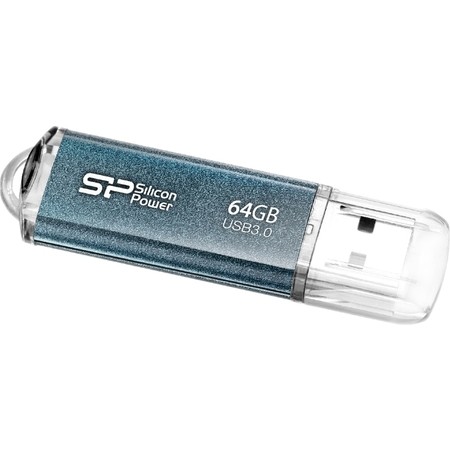 USB-Флеш 64GB SiliconPower Malvel M01 синий 