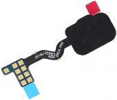 Шлейф Samsung A600F (A6 2018) на кнопку HOME в сборе Черный