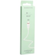 Кабель Borofone BX17 белый  USB-Lightning