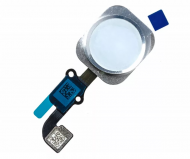 Шлейф для Apple iPhone 6/ iPhone 6 Plus на кнопку HOME в сборе Белый