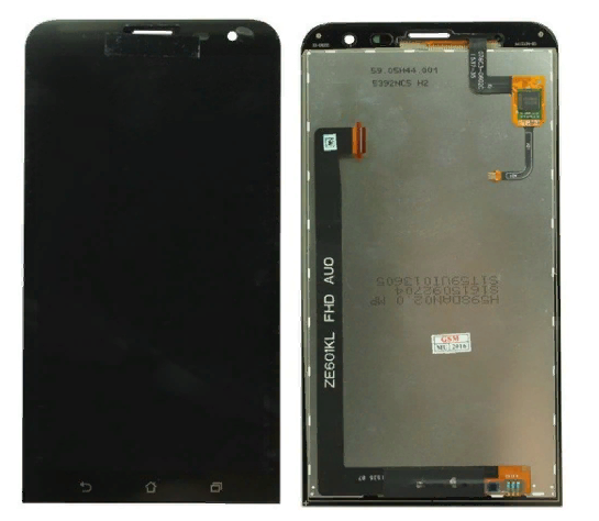 Дисплей Asus ZE601KL (ZenFone 2 Laser) в сборе с тачскрином Черный