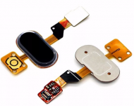 Шлейф Meizu M3s mini на кнопку HOME в сборе Черный