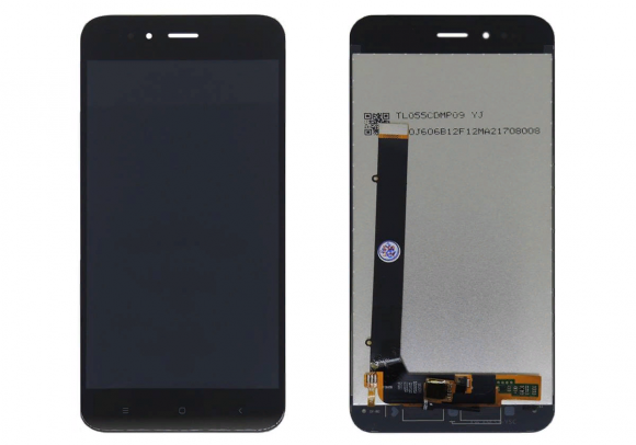Дисплей Xiaomi Mi A1/Mi 5X в сборе с тачскрином Черный