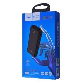 Внешний Аккумулятор (Power Bank) Hoco J45 10000 mAh (5V - 2A, 2USB, LCD) Черный