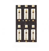 Коннектор SIM Nokia 800/900/920/925/301/301 Dual