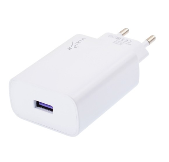 Сетевое зарядное устройство (СЗУ) VIXION H11 (1-USB) Quick Charger 3.0 (белый) Сетевое зарядное устройство (СЗУ) VIXION H11 (1-USB) Quick Charger 3.0 (белый)