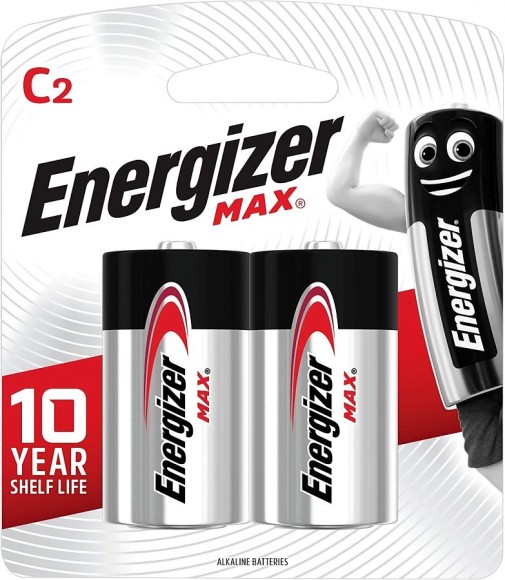 Батарейка Energizer MAX LR14 C (2 шт. в блистере)