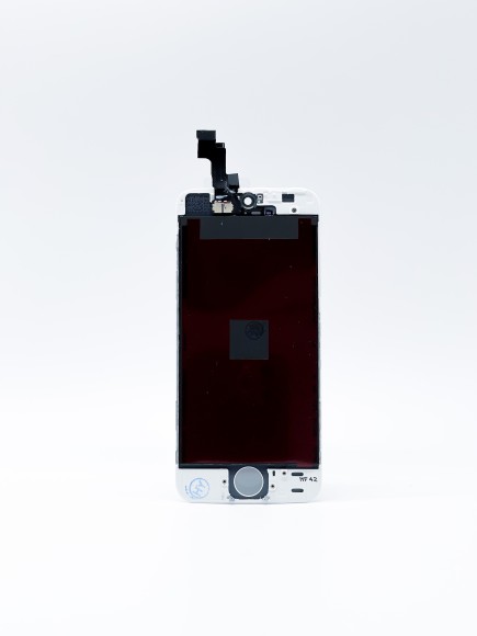 Дисплей для iPhone 5S и iPhone SE в сборе с тачскрином (Белый) - Премиум