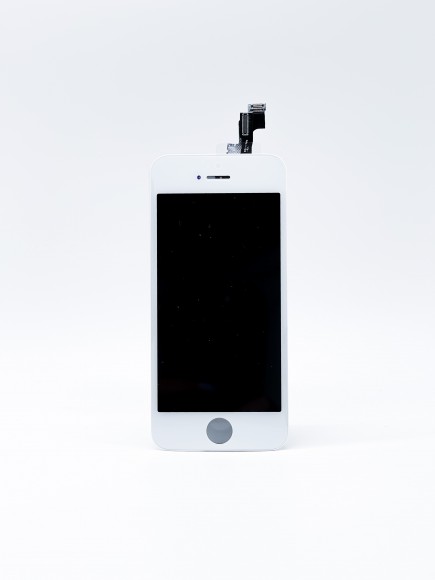 Дисплей для iPhone 5S и iPhone SE в сборе с тачскрином (Белый) - Премиум