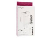 Сетевое зарядное устройство (СЗУ) VIXION L7m (2-USB/2.1A) + micro USB кабель 1м (белый)