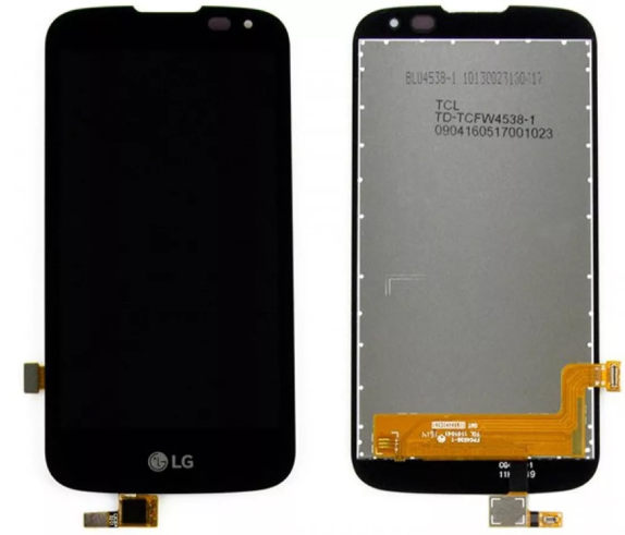 Дисплей LG K100DS (K3 LTE) в сборе с тачскрином Черный