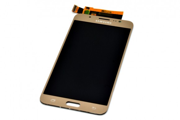 Дисплей для Samsung Galaxy J7 2016 (J710F) в сборе с тачскрином Золото - (TFT, с регулировкой подсветки)