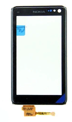 Тачскрин Nokia N8 в сборе Черный