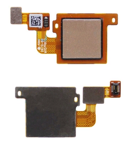 Шлейф Xiaomi Mi A1/Mi 5X сканер отпечатка пальцев Золото