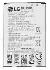 Аккумулятор LG BL-49JH (K130E/K100DS/K4 LTE/K3 LTE)