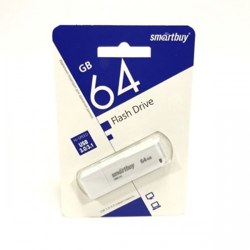 USB-Флеш 64GB Smart Buy LM05 белый