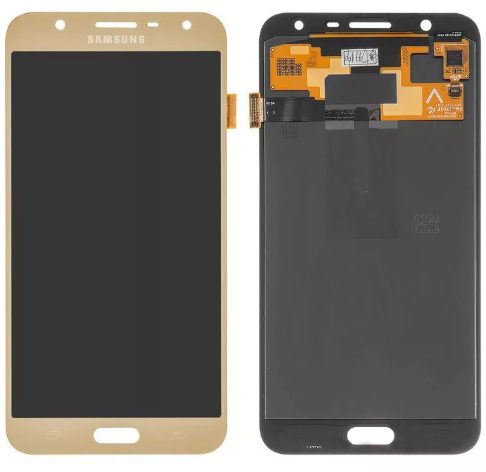 Дисплей для  Samsung Galaxy J7 2017 (J730F) в сборе с тачскрином Золото - (AMOLED, с регулировкой подсветки)