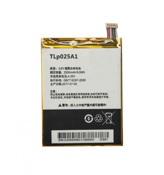 Аккумулятор TLp025A1/TLp025A2 для Alcatel Pop 3/ Pop 2/ Pop 2 Premium/ Pop C9/ Go Play (OT-5054D/ OT-7043K/ OT-7043Y/ OT-7044X/ OT-7047D/ OT-7048X)