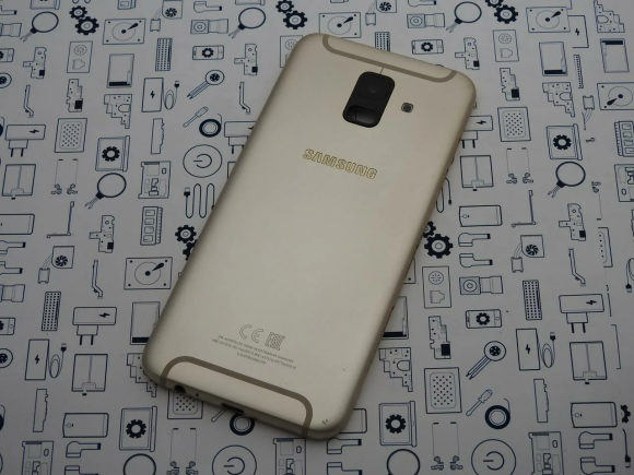 Задняя крышка ( корпус ) для Samsung A600F (A6 2018) Золото