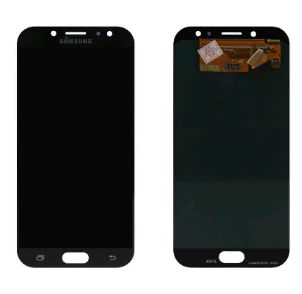 Дисплей для Samsung Galaxy J7 2017 (J730F) в сборе с тачскрином Черный - (AMOLED)